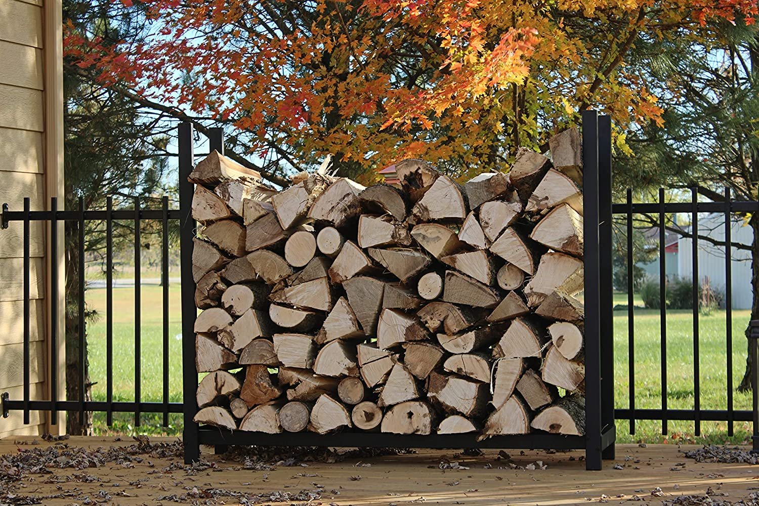 забор из дров фото