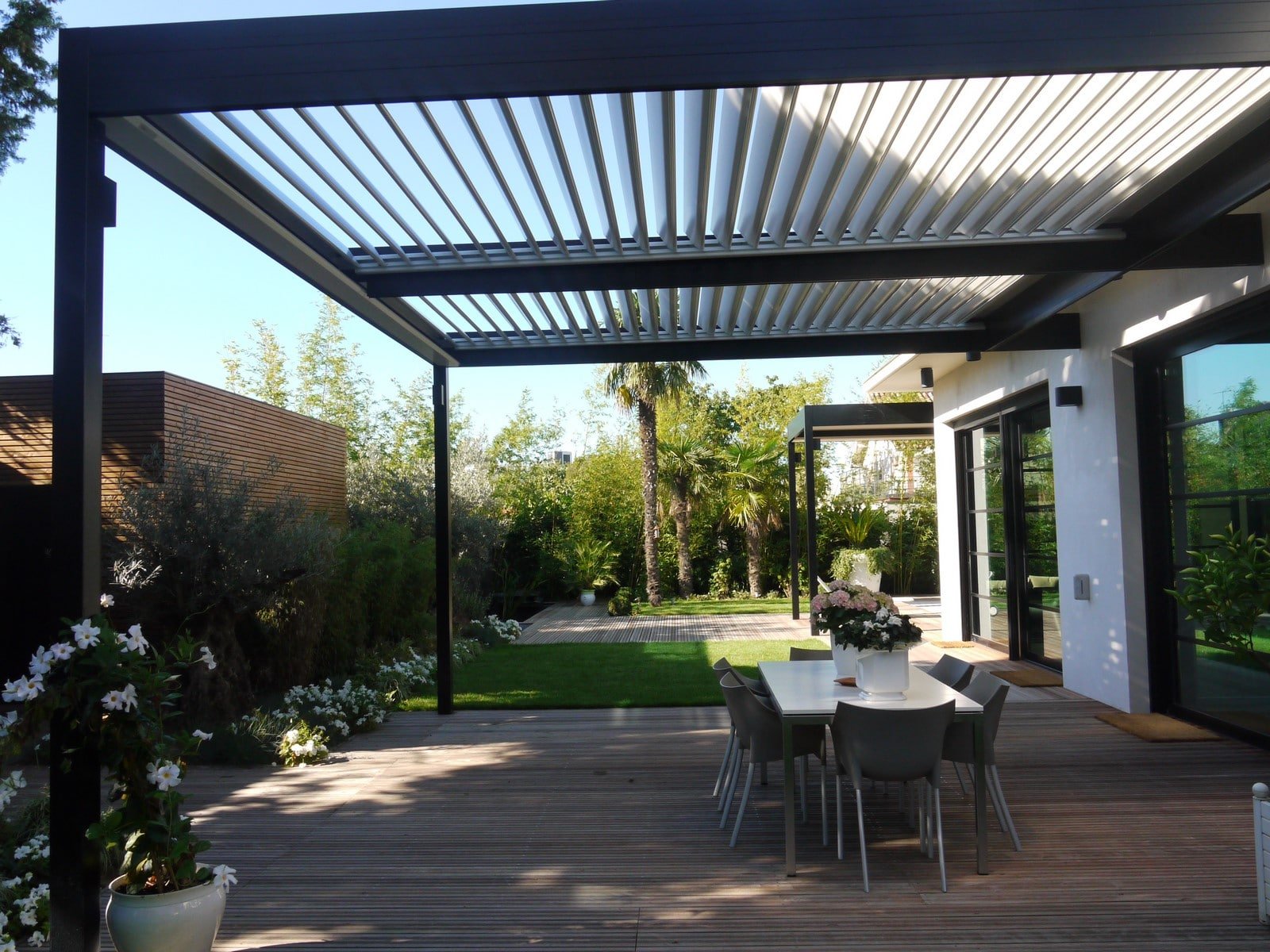 Pergola bioclimatique