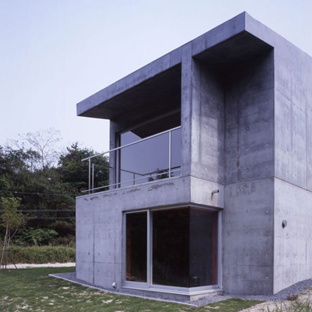 Дом из бетонных панелей фото