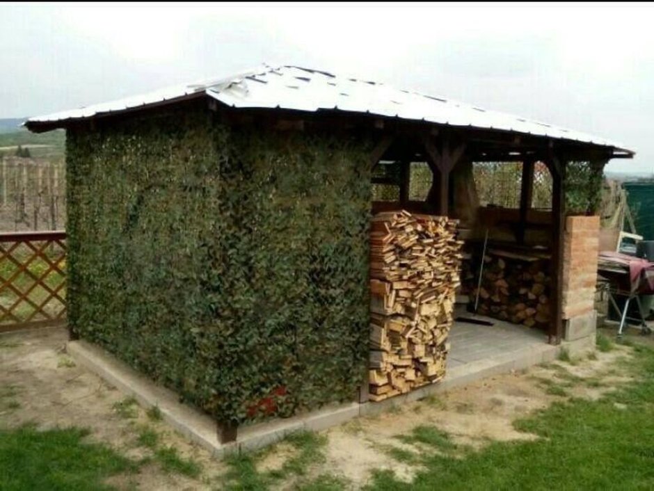 Камуфляжная сетка для беседки