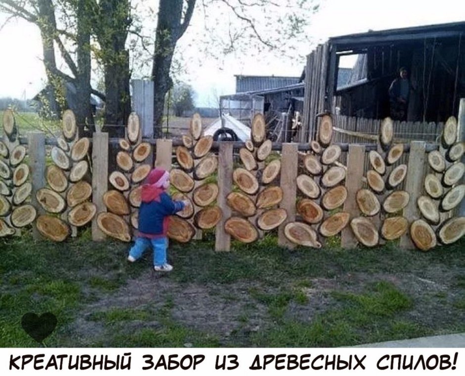 Скамейка из березовых бревнышек