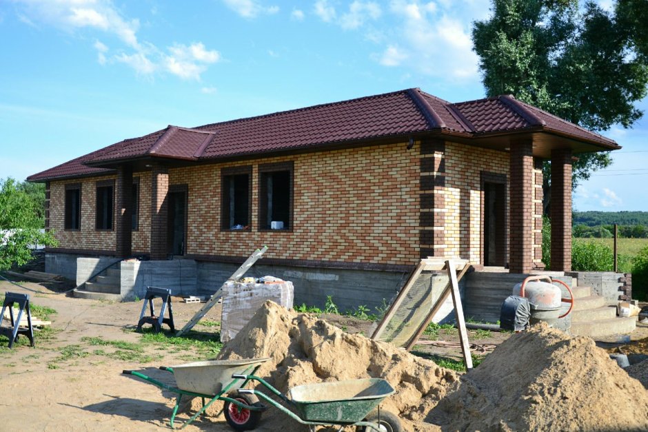 Баня 6 на 4 из кирпича