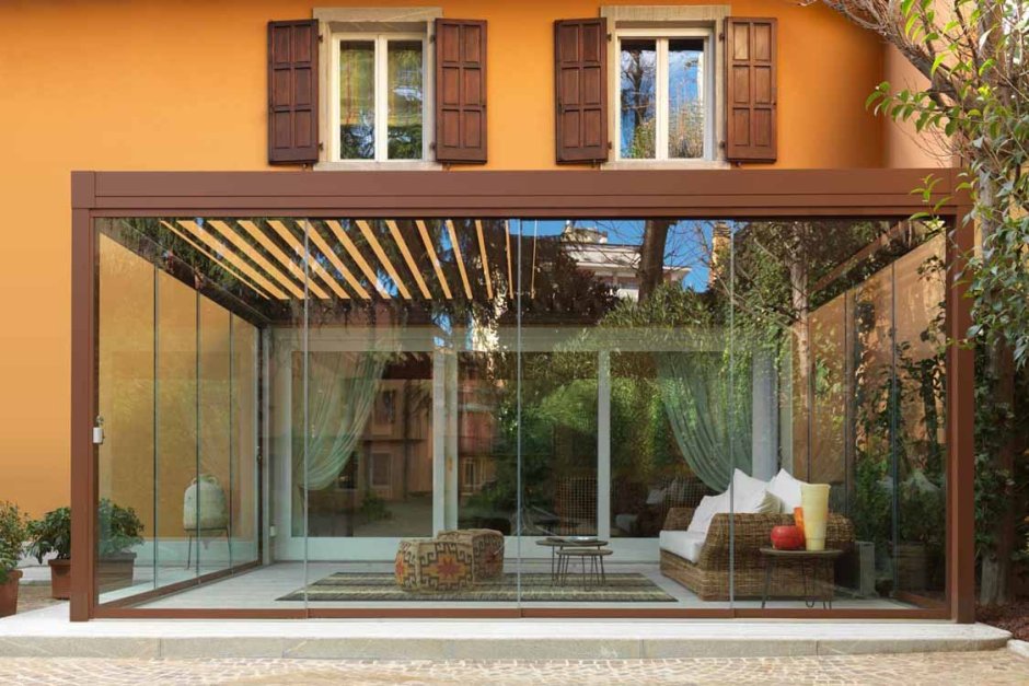 Безрамное остекление Patio