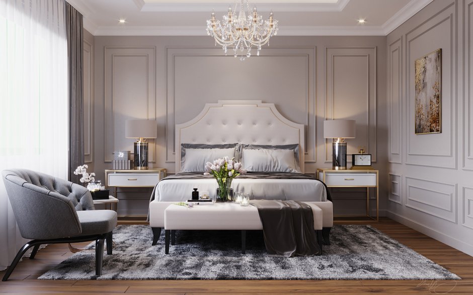 Спальни Luxury Неоклассика