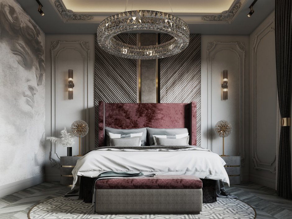 Neo Classic Interior Bedroom