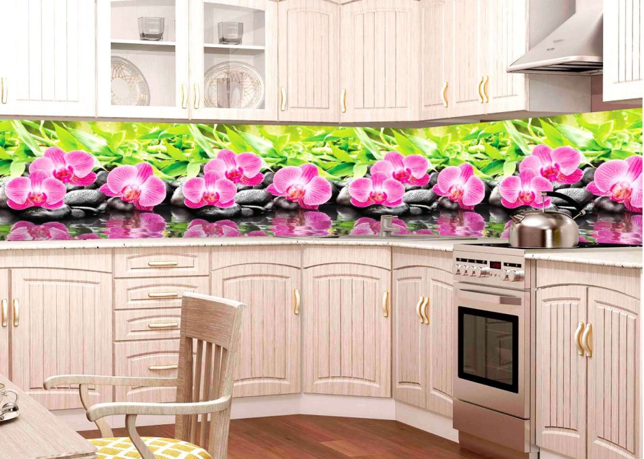 Декоративная кухонная панель