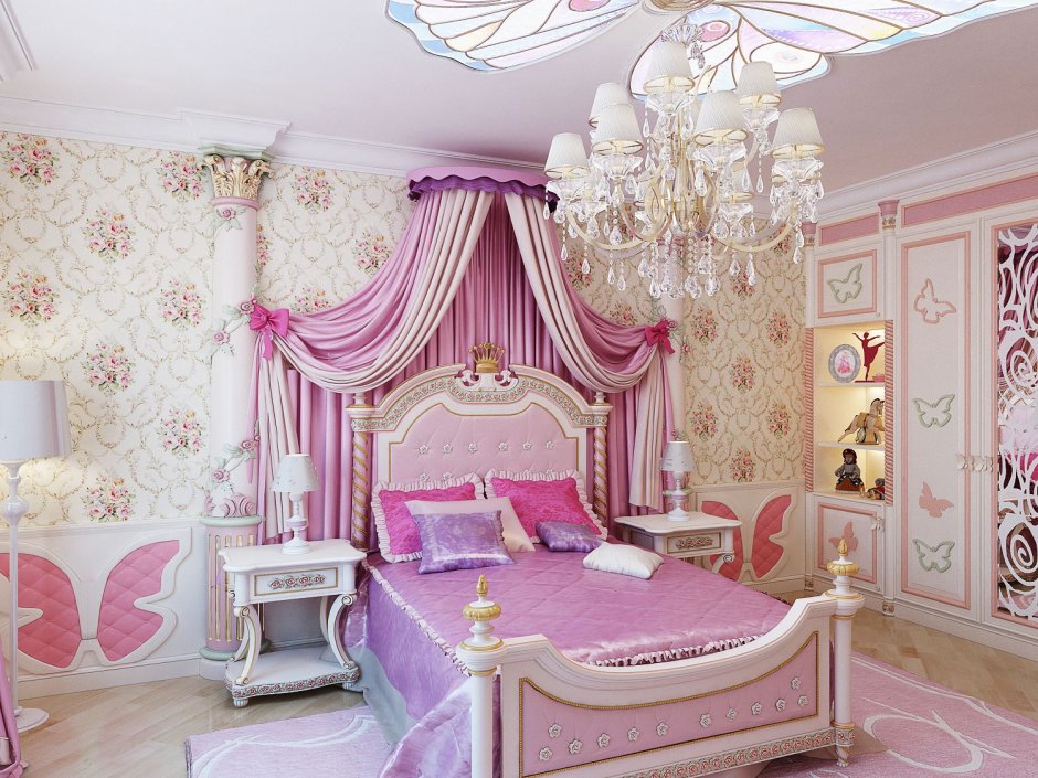 Спальня принцесса