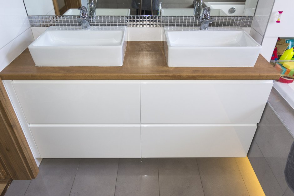 Modern Farmhouse Bathroom Cabinet Colors