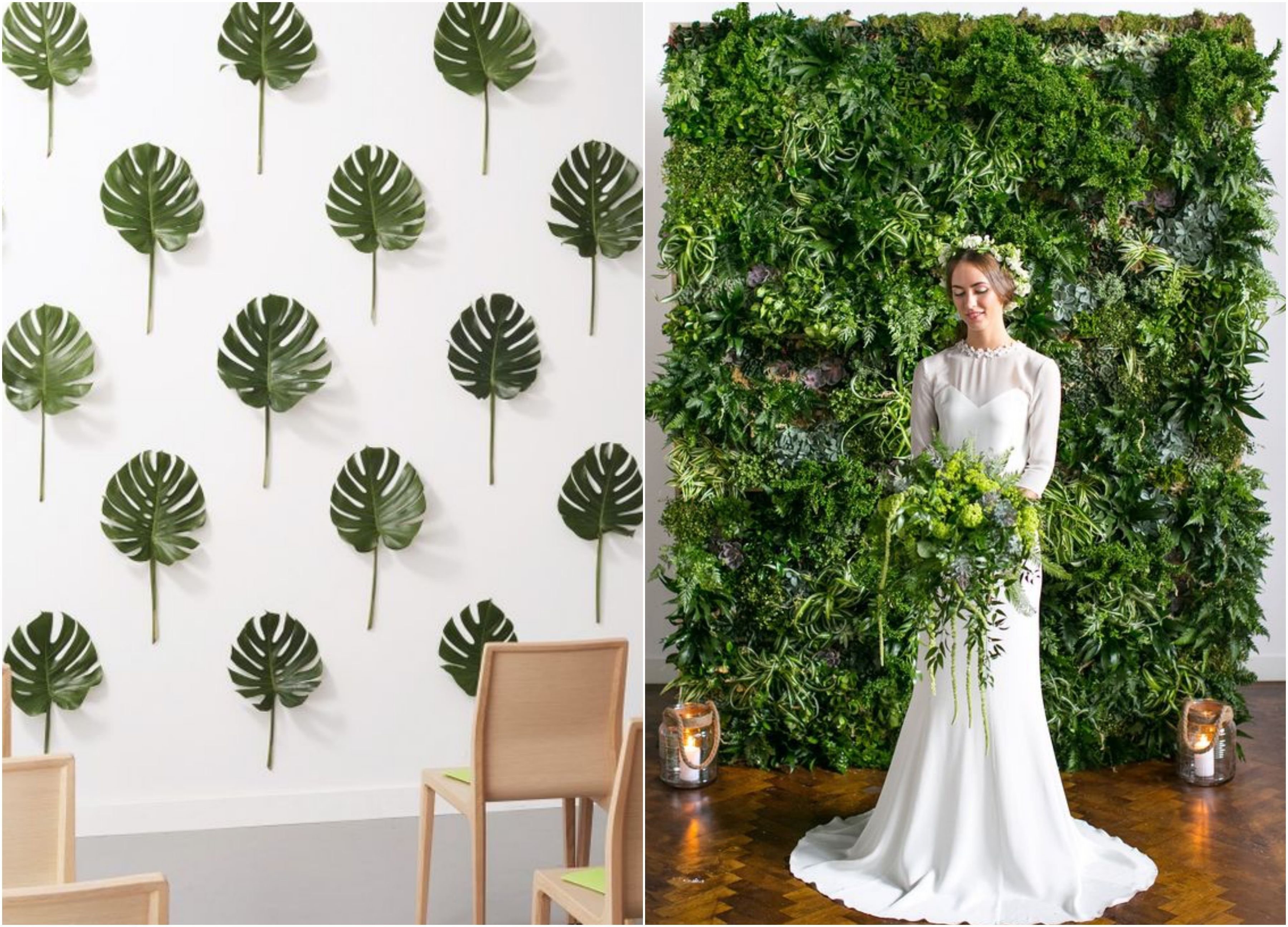 Современная фотозона. Фотозона с растениями. Свадьба в стиле ботаника. Фотозона на свадьбу.