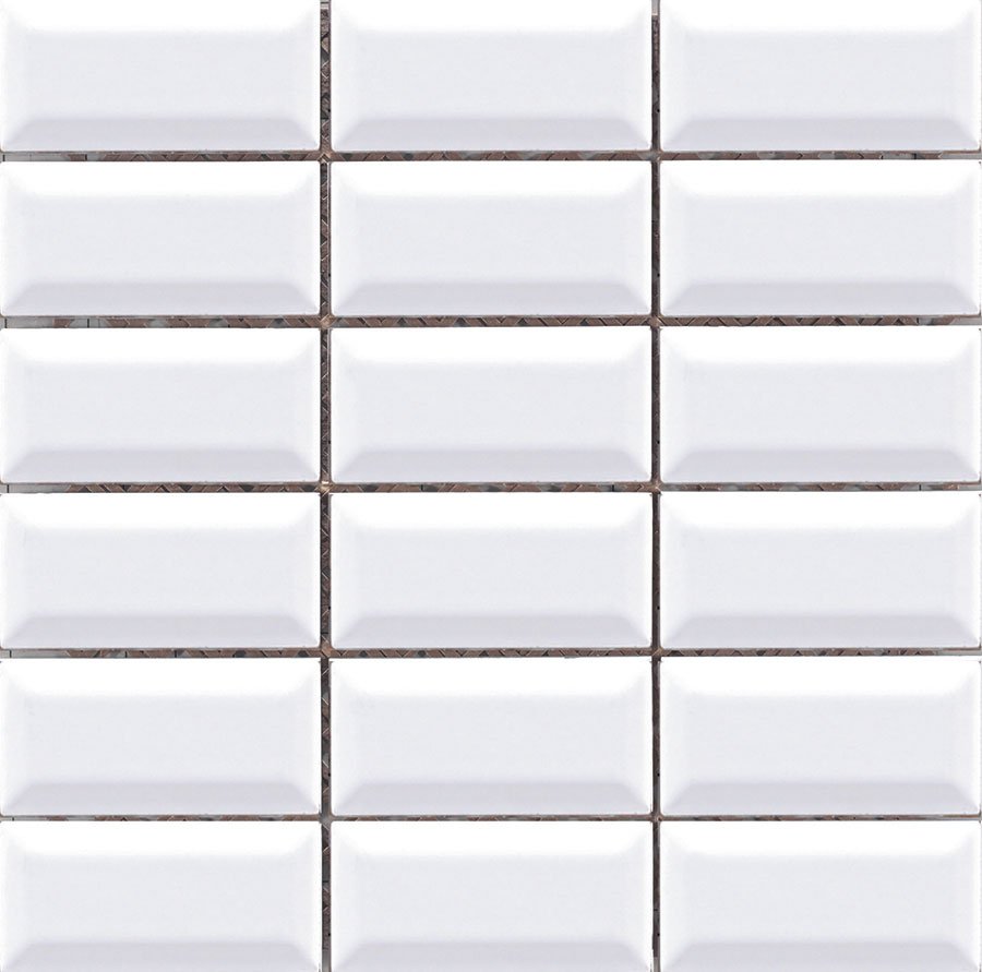 Vitra Metro Tiles белый глянцевый 10х20