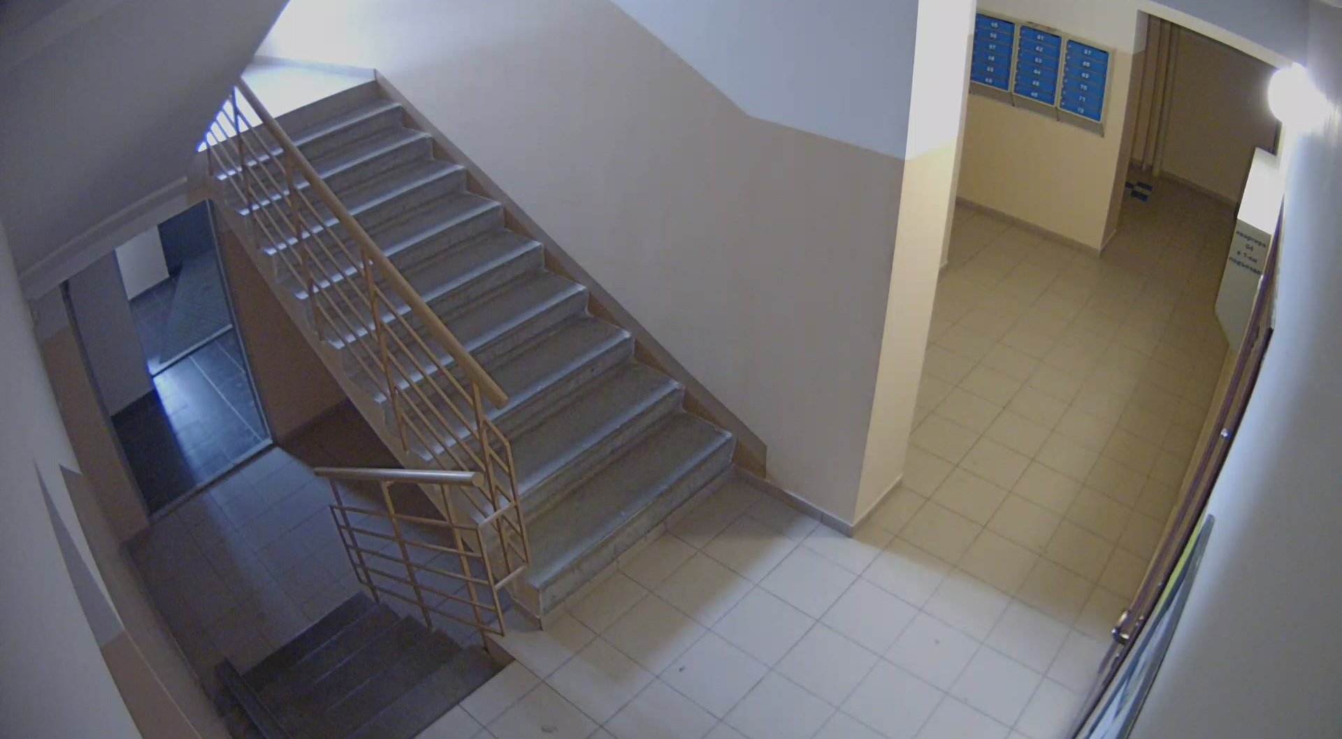 установка камеры в коридоре
