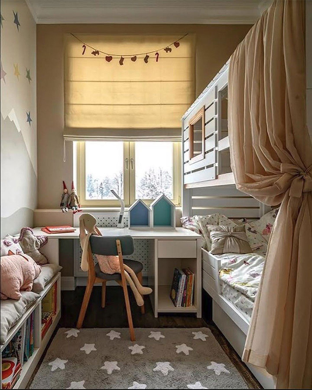 дизайн маленькой комнаты для ребенка фото