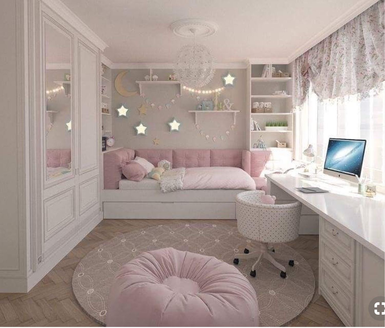 Спальня для девочки 10 кв м дизайн