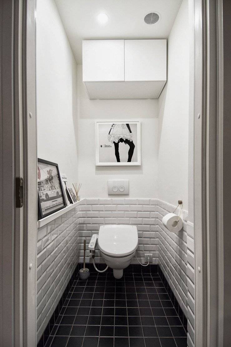 Туалет в панельном доме дизайн