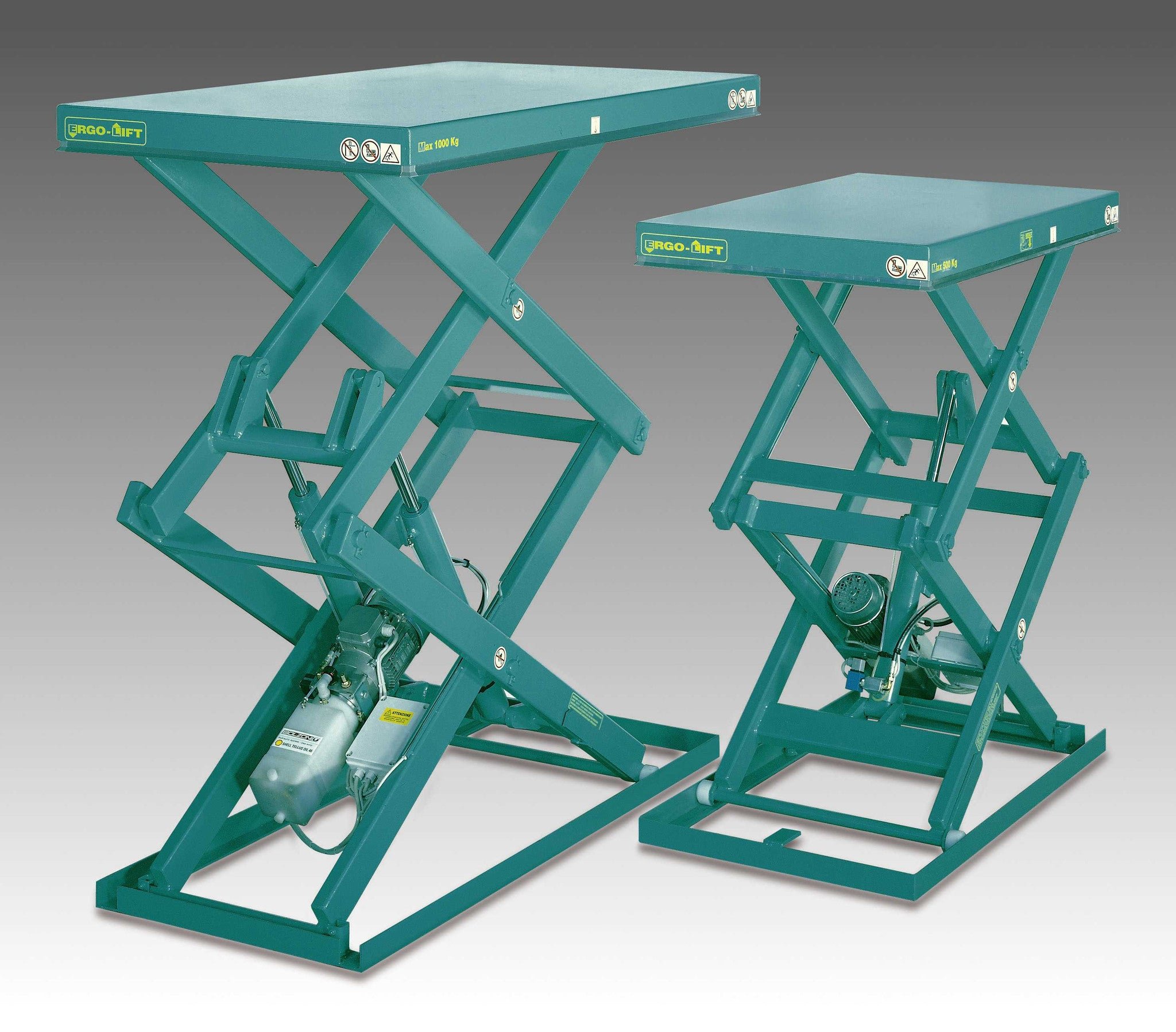 ножничные подъемные столы и платформы