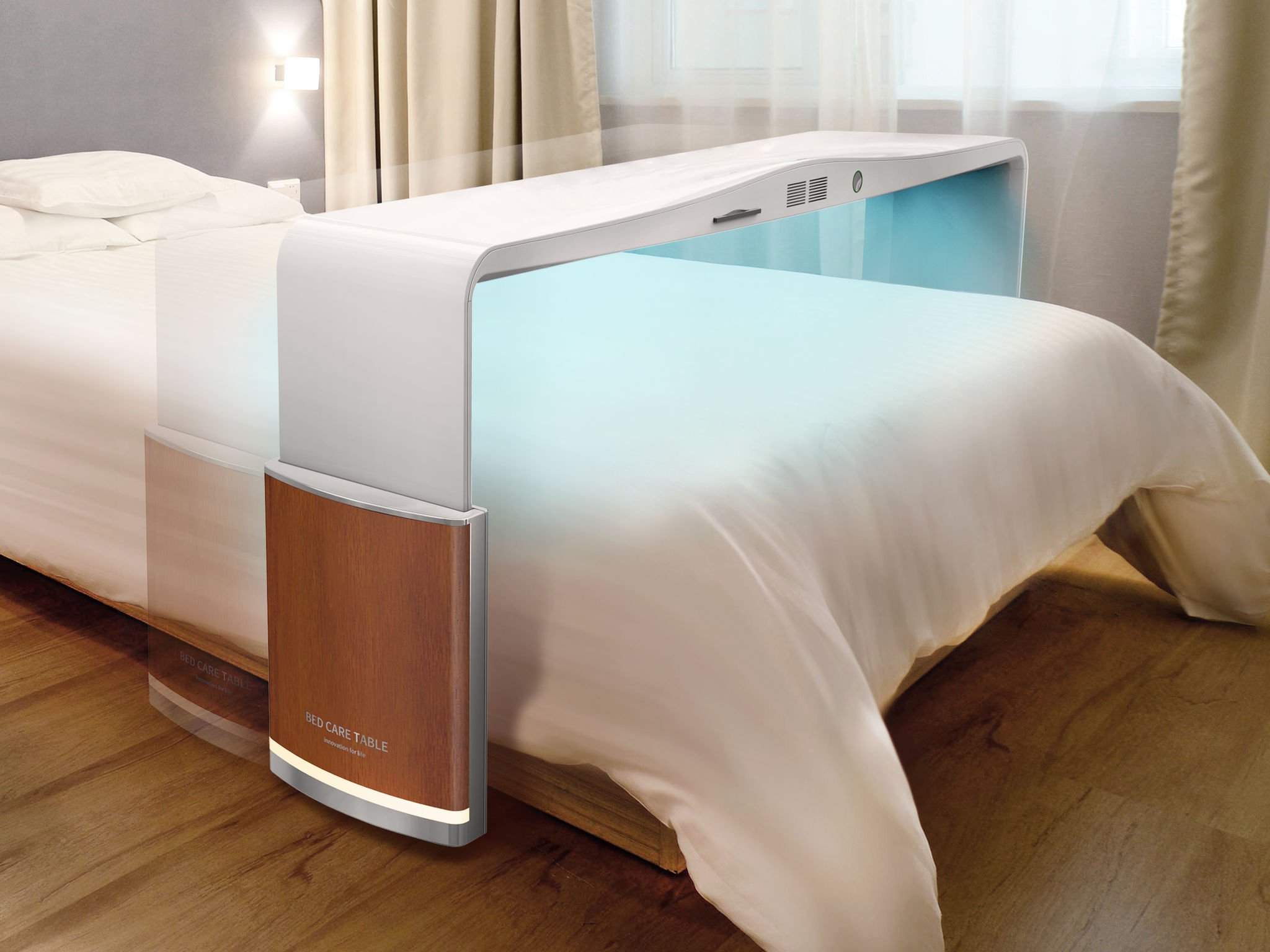 Bed table. Кровать над столом. Столик над кроватью на колесиках. Стол на колесиках через кровать. Стол заезжающий на кровать.