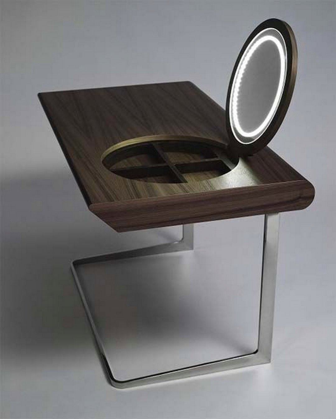 Светофор столик с зеркалом. Туалетный столик. Туалетный столик с зеркалом. Столик с откидным зеркалом. Стол с потайным зеркалом.