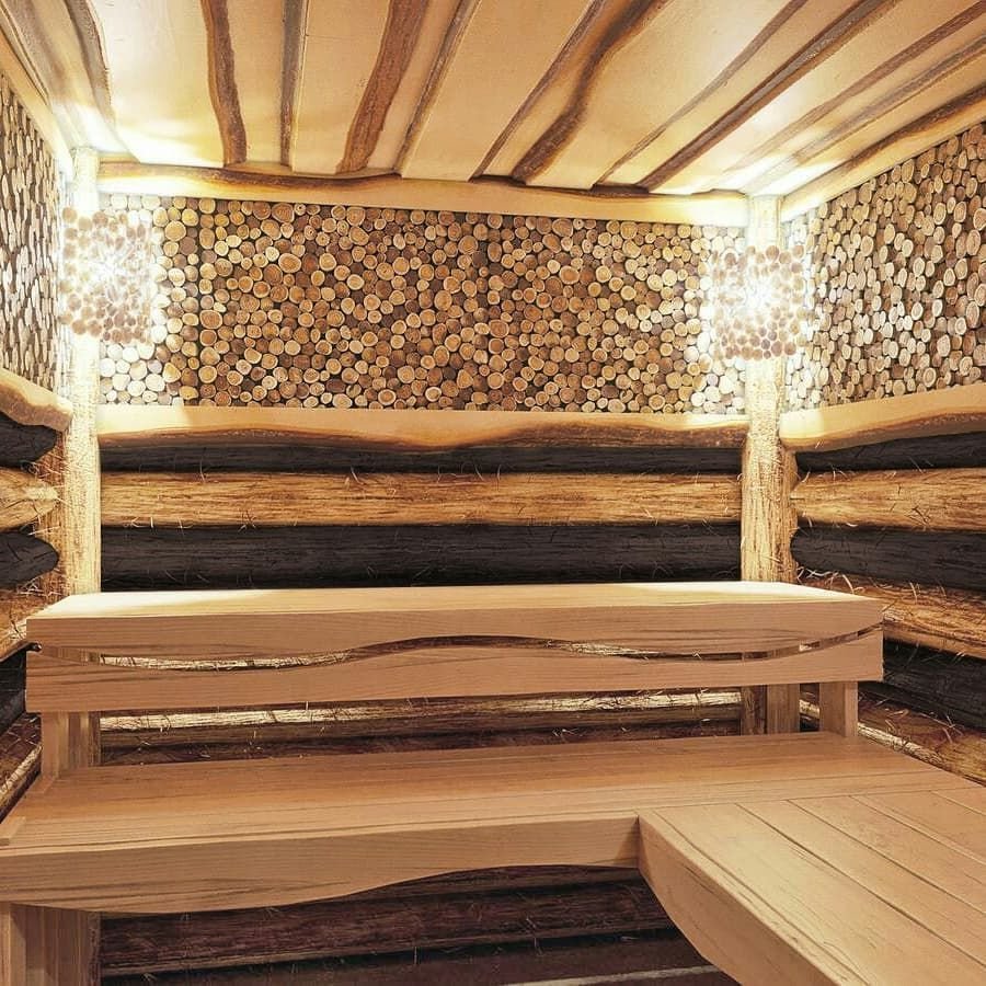Деревянная плитка для сауны