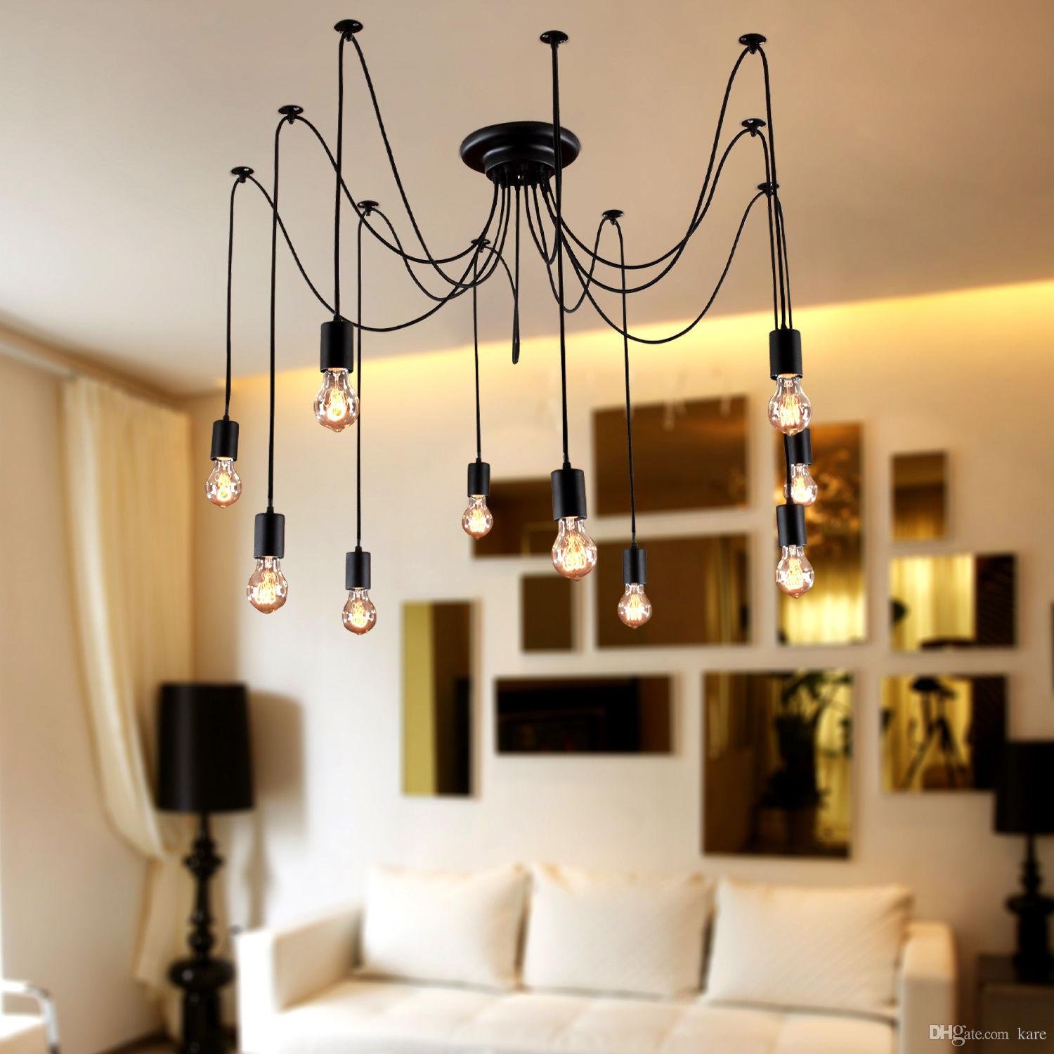 Design люстры. Люстра Edison Chandelier. Люстра паук на 10 ламп. Люстра Loft Vintage Chandelier. Люстры лампы лофт Эдисона паук.