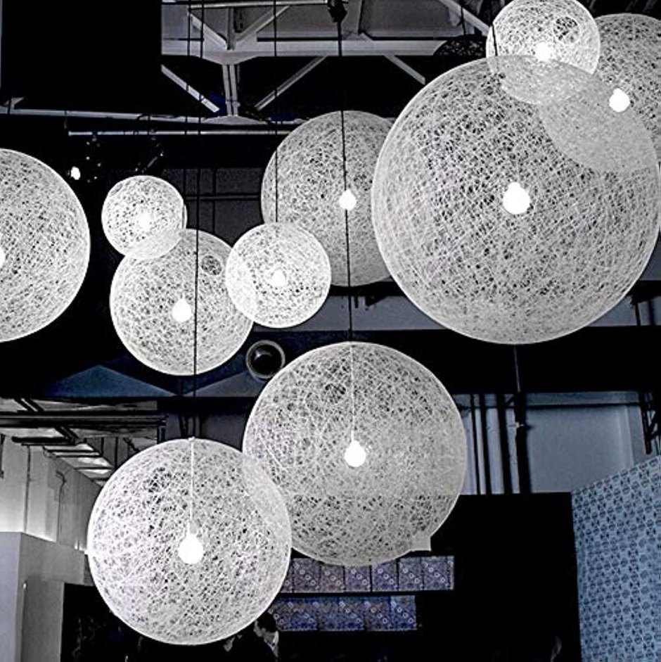 Подвесной светильник soffitto из ротанга