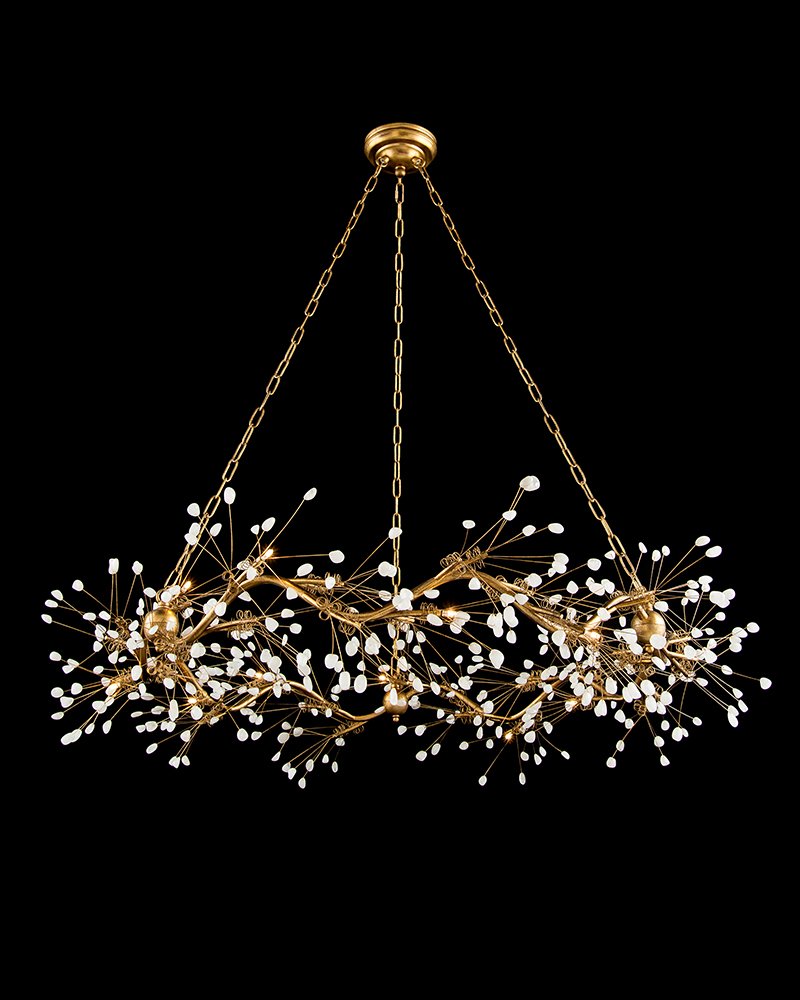 Люстра Cascading Crystal Chandelier by John-Richard