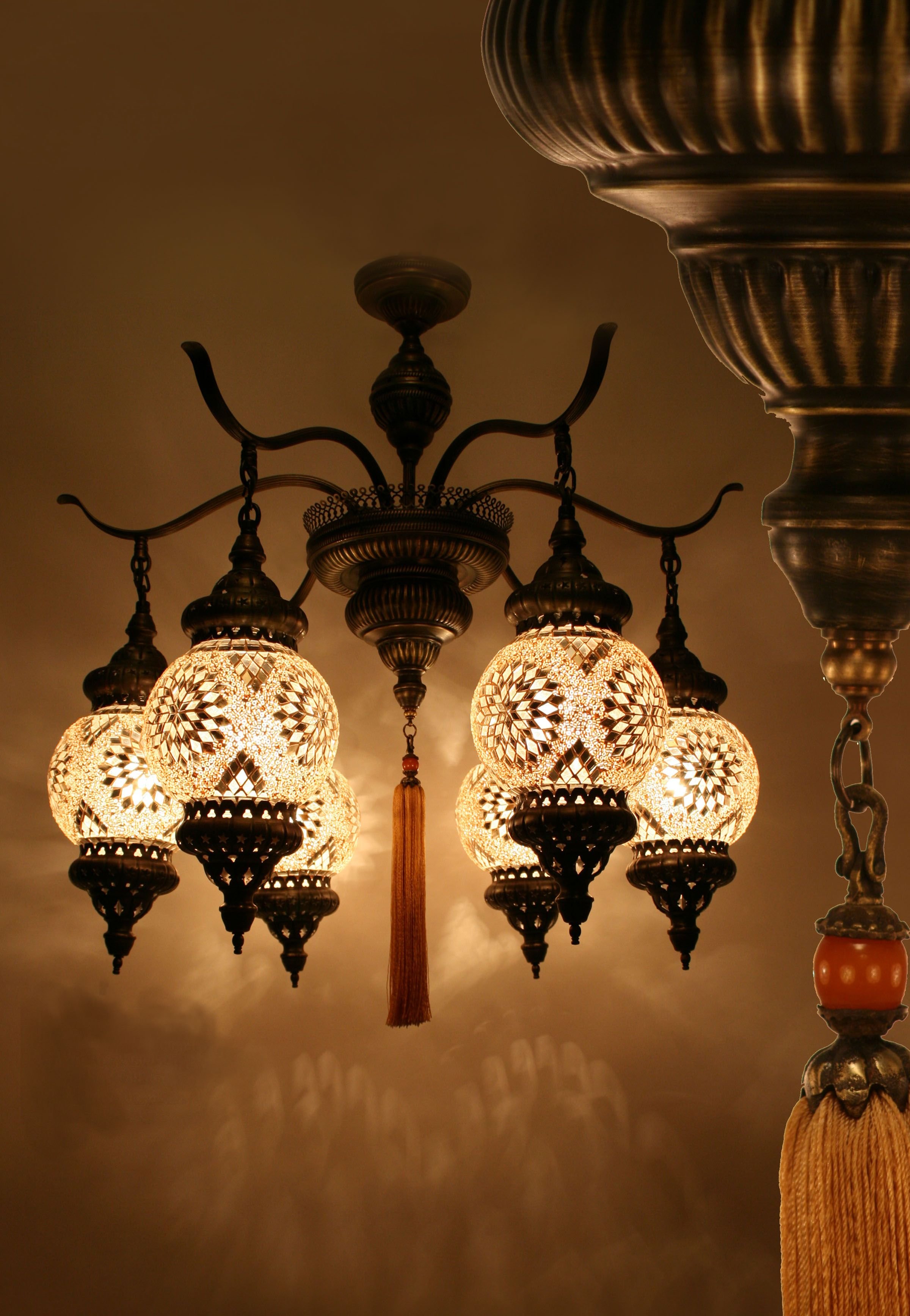 Люстра в марокканском стиле