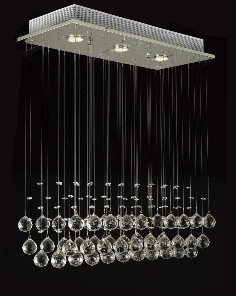 Led Modern k9 Clear Crystal Ceiling Light Pendant Lamp Chandelier Lighting #3370