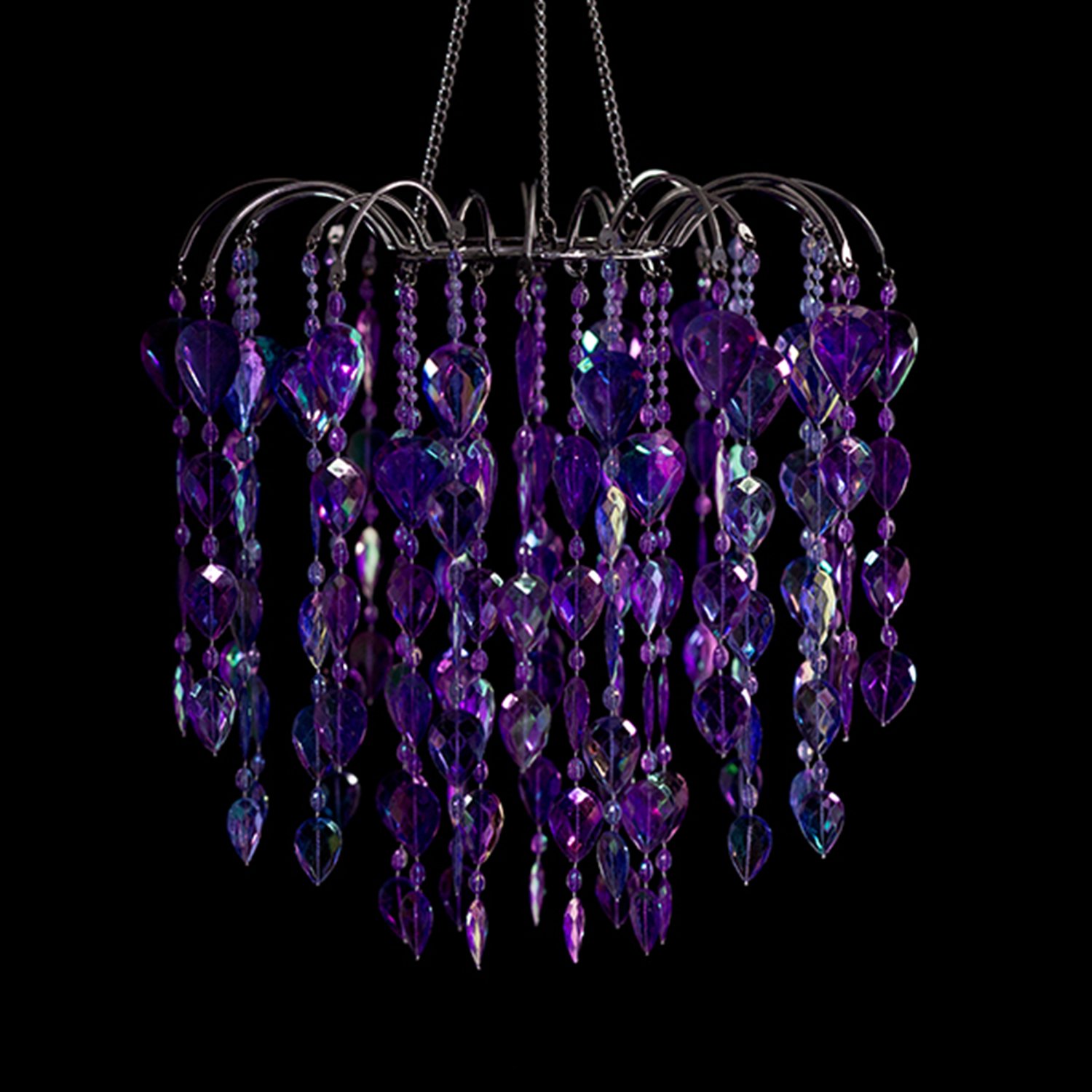 Бра сиреневые Luxury Purple Chandelier Crystal Chandeliers Abajur without lampshade