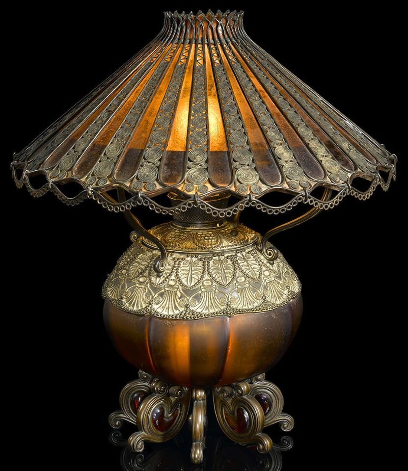 Favrile Glass Tiffany Lamps