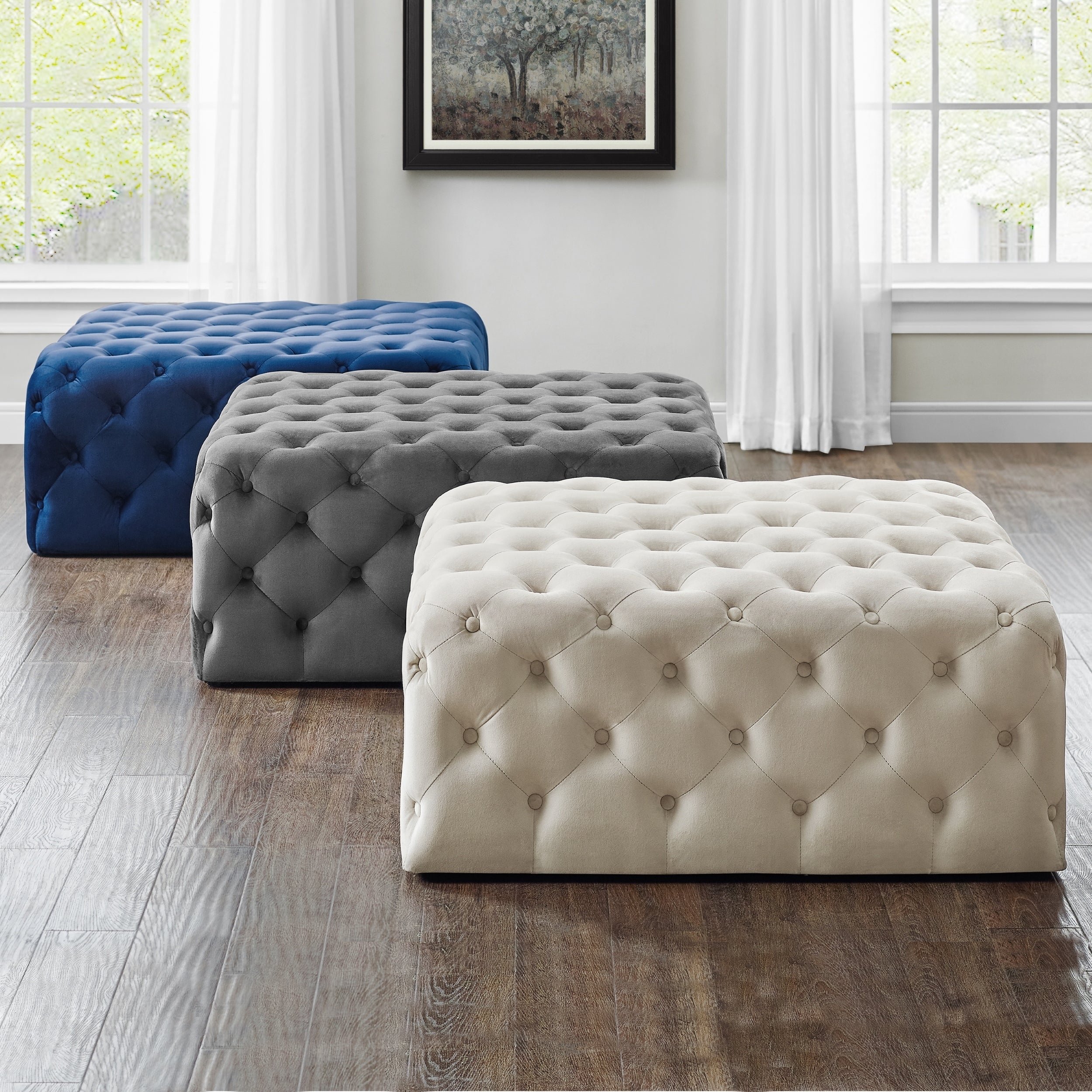 Спальные пуфы. Пуф Jules Tufted Ottoman. Пуф Mantellassi Ottoman. Пуф Hemlock Ottoman Velvet. Пуфик с каретной стяжкой.