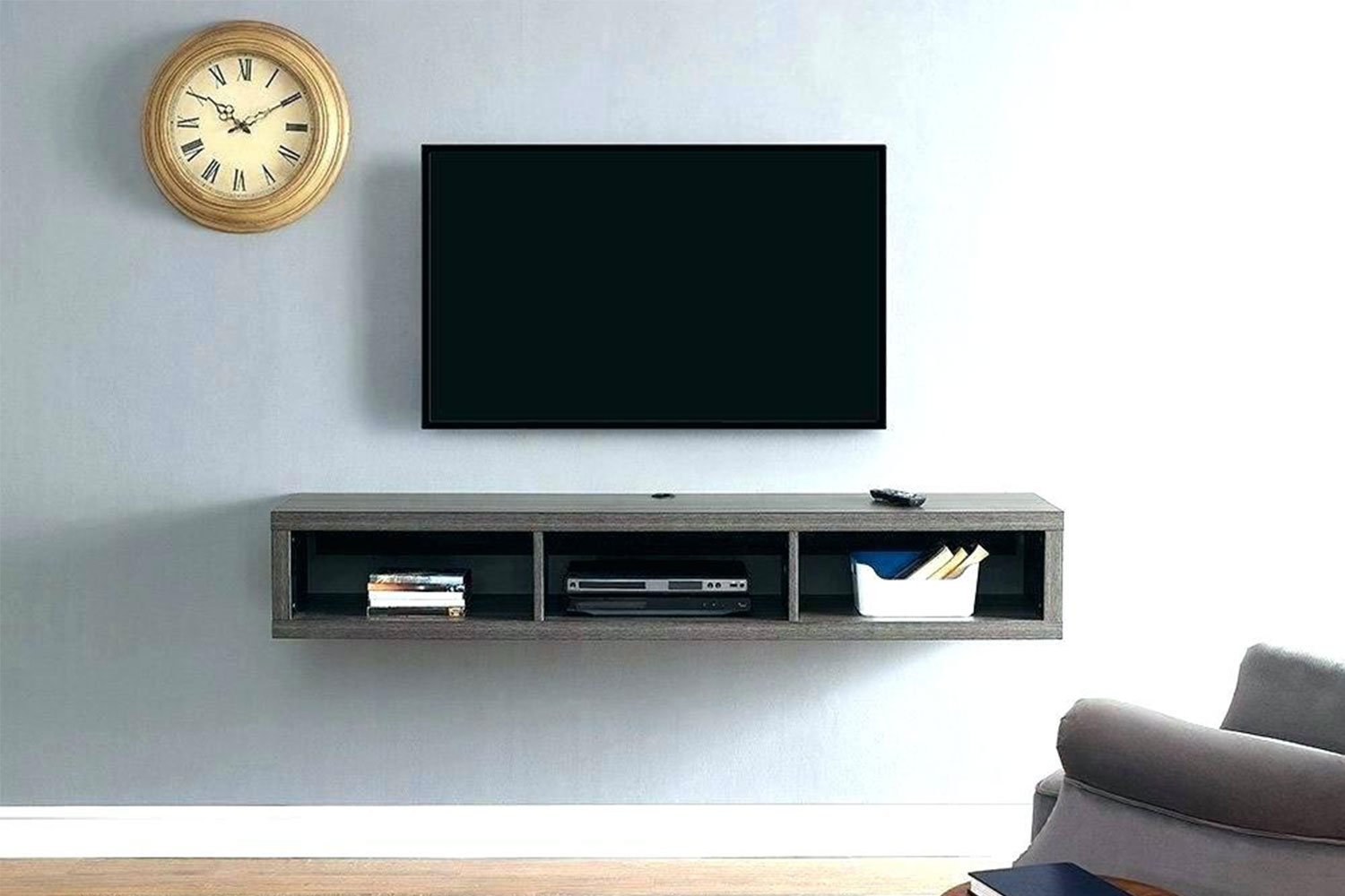 Wall Mount TV Shelf