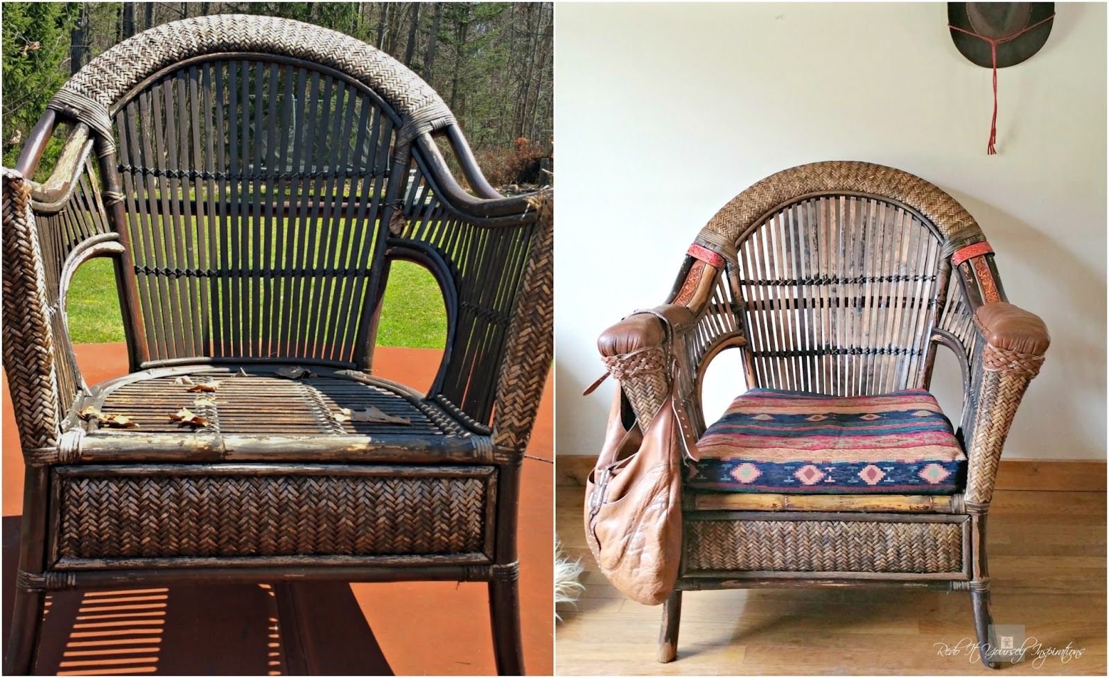 Реставрация ротанга. Старый стул из ротанга. Оплести стул ротангом. Оплести старый стул ротангом. Оплести ротангом старый деревянный стул.