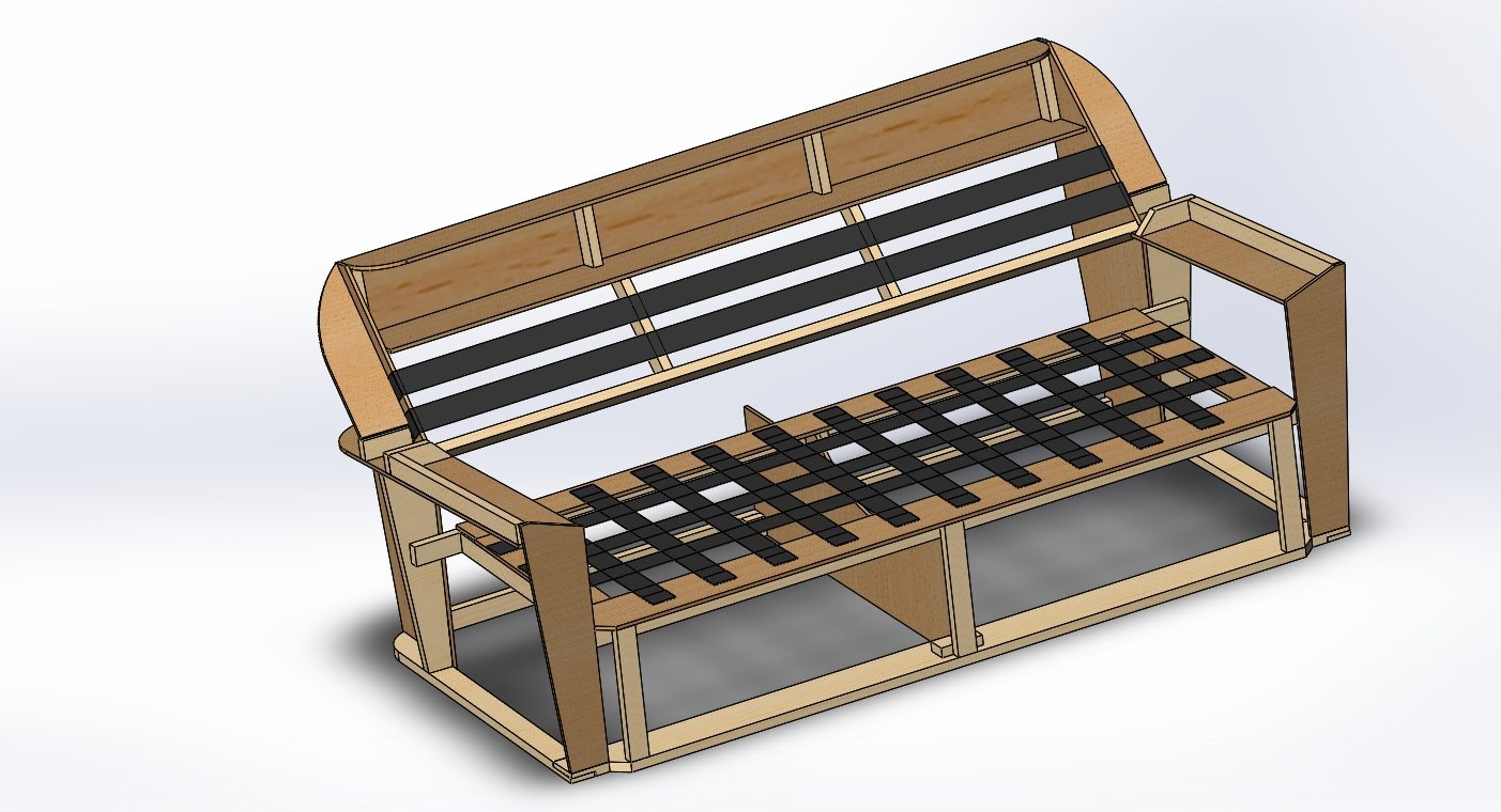сделать каркас для дивана своими руками