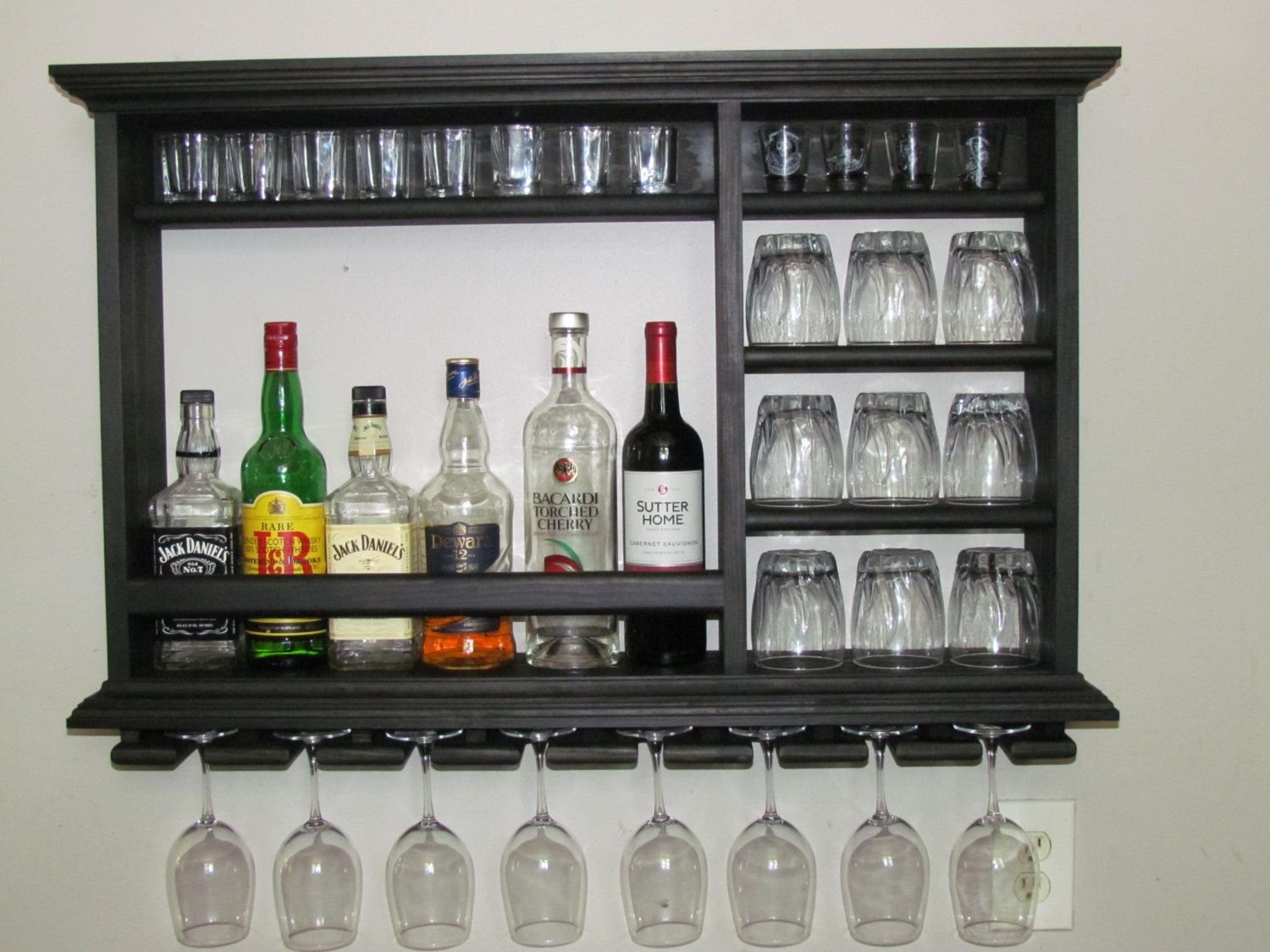 полки для хранения алкоголя дома