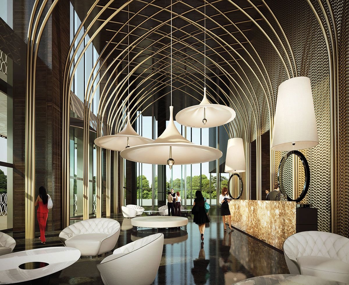 Интерьер отеля. Lobby du nouveau Pullman Shanghai South люстра. Кавалли Дубай апартаменты. Лобби отеля в современном стиле. Современный отель интерьер лобби.