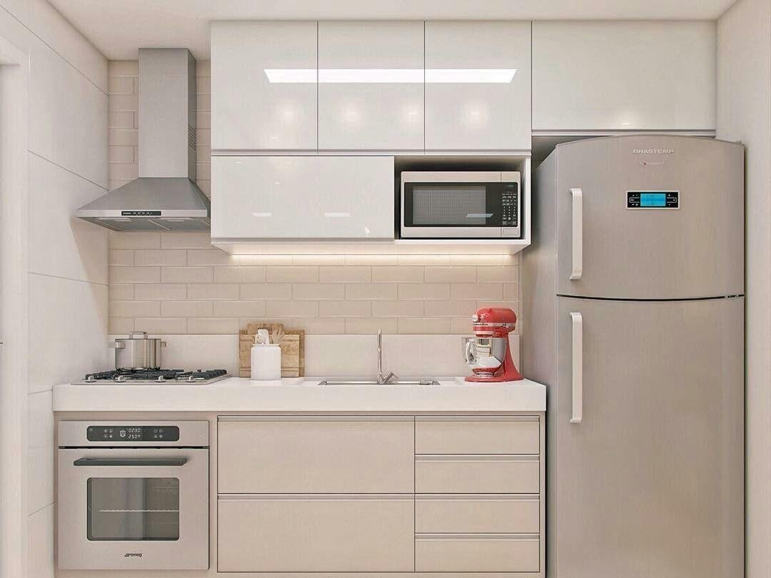 кухня без холодильника фото