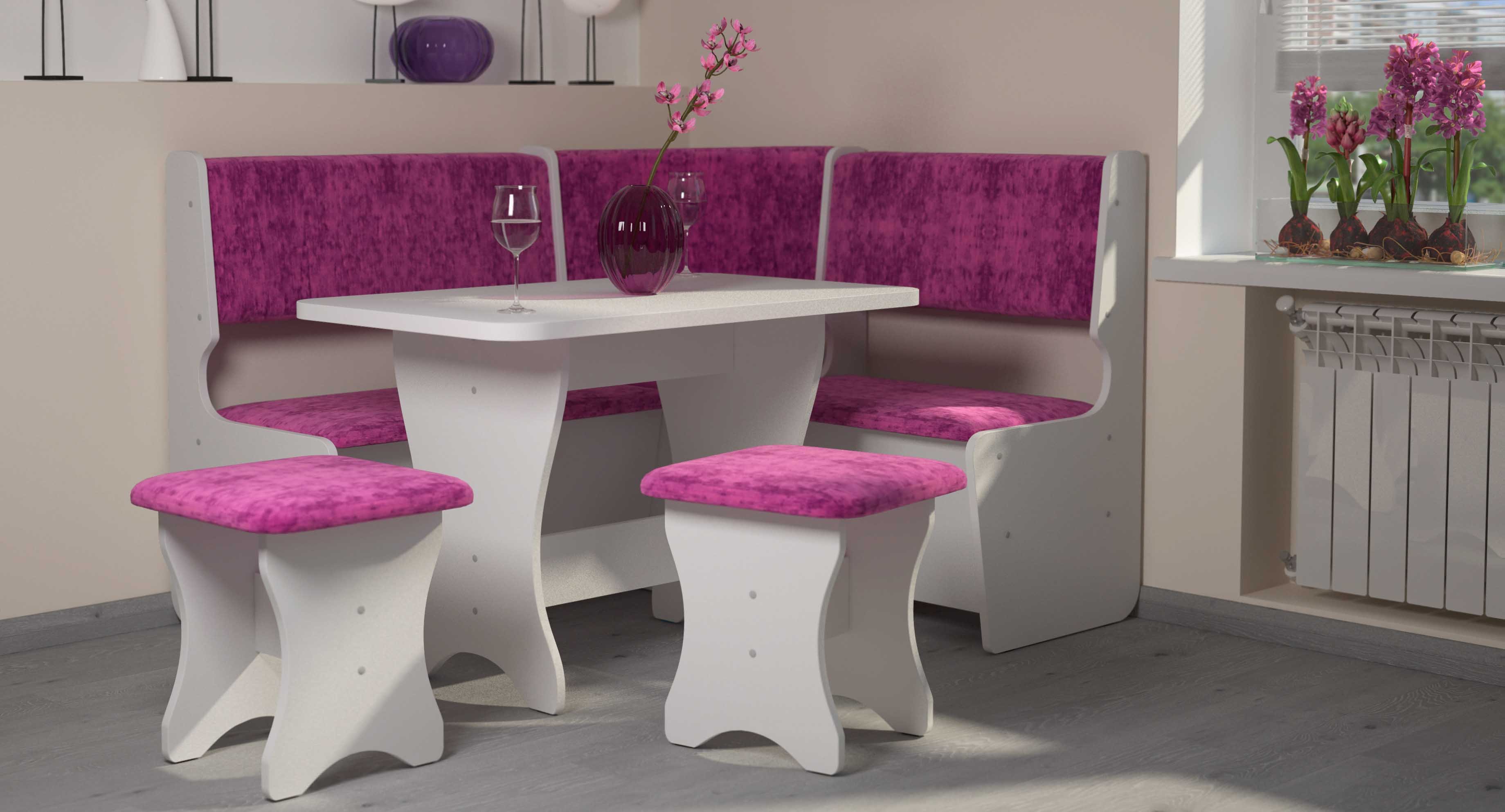 кухонные столы сиреневого цвета