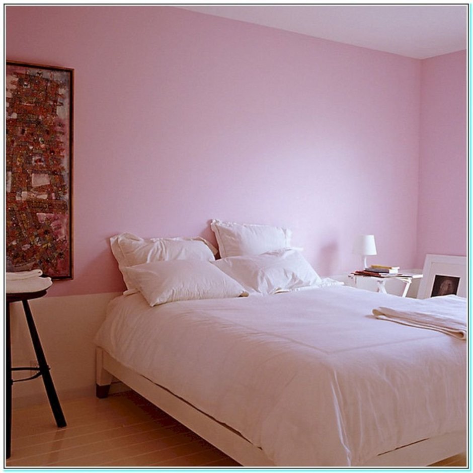 Теплые цвета красок для стен спальни