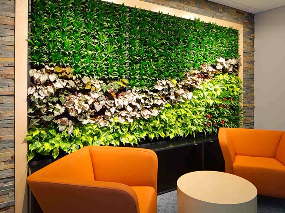 Искусственные листья на стену