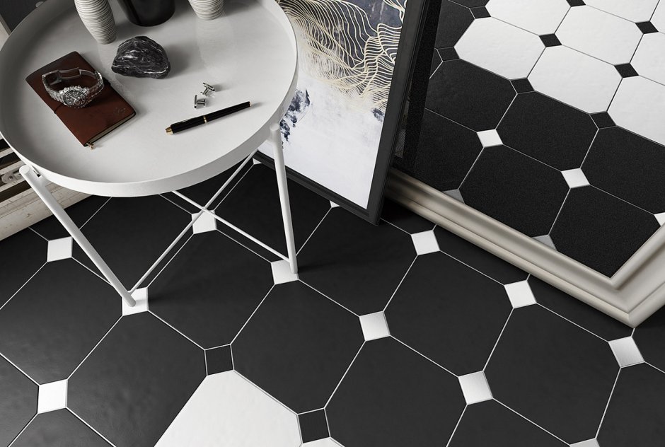 Equipe Octagon Gris Mate 20х20