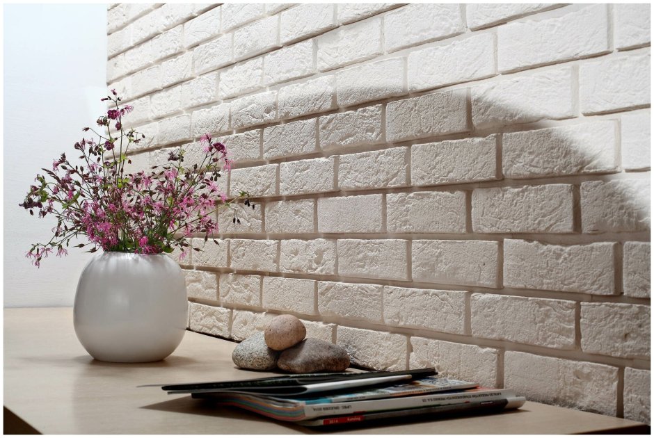 3d cамоклеющиеся панели "кирпич Оникс" (Brick Beige-White)