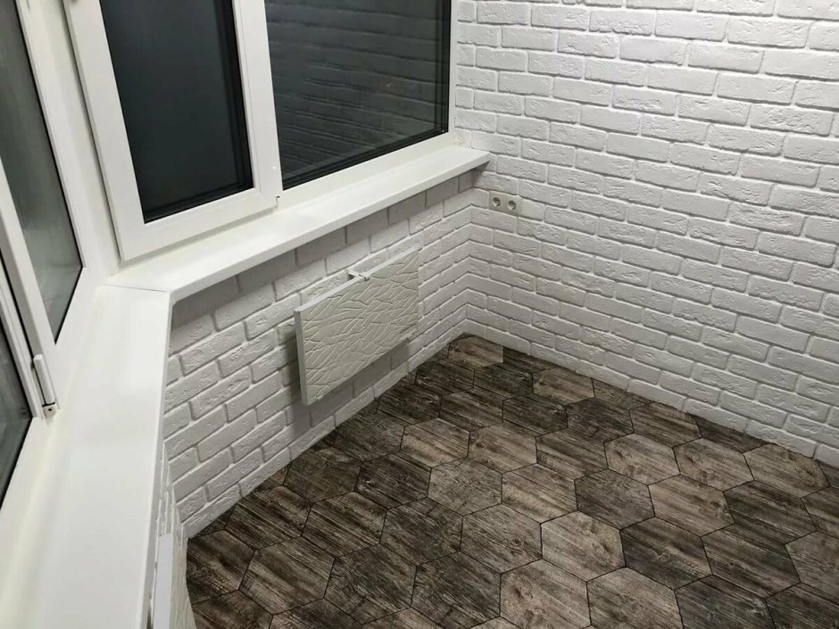 Укладка декоративного кирпича