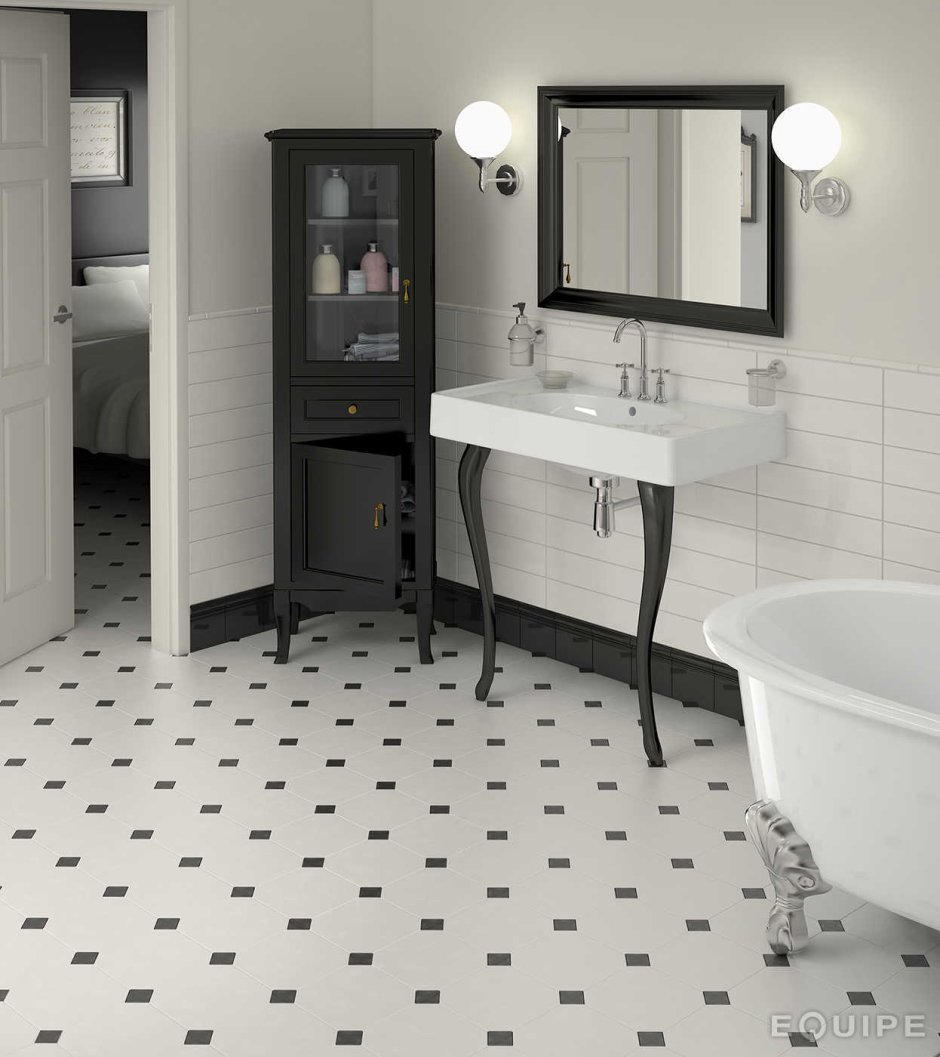 Плитка напольная Octagon Blanco Mate