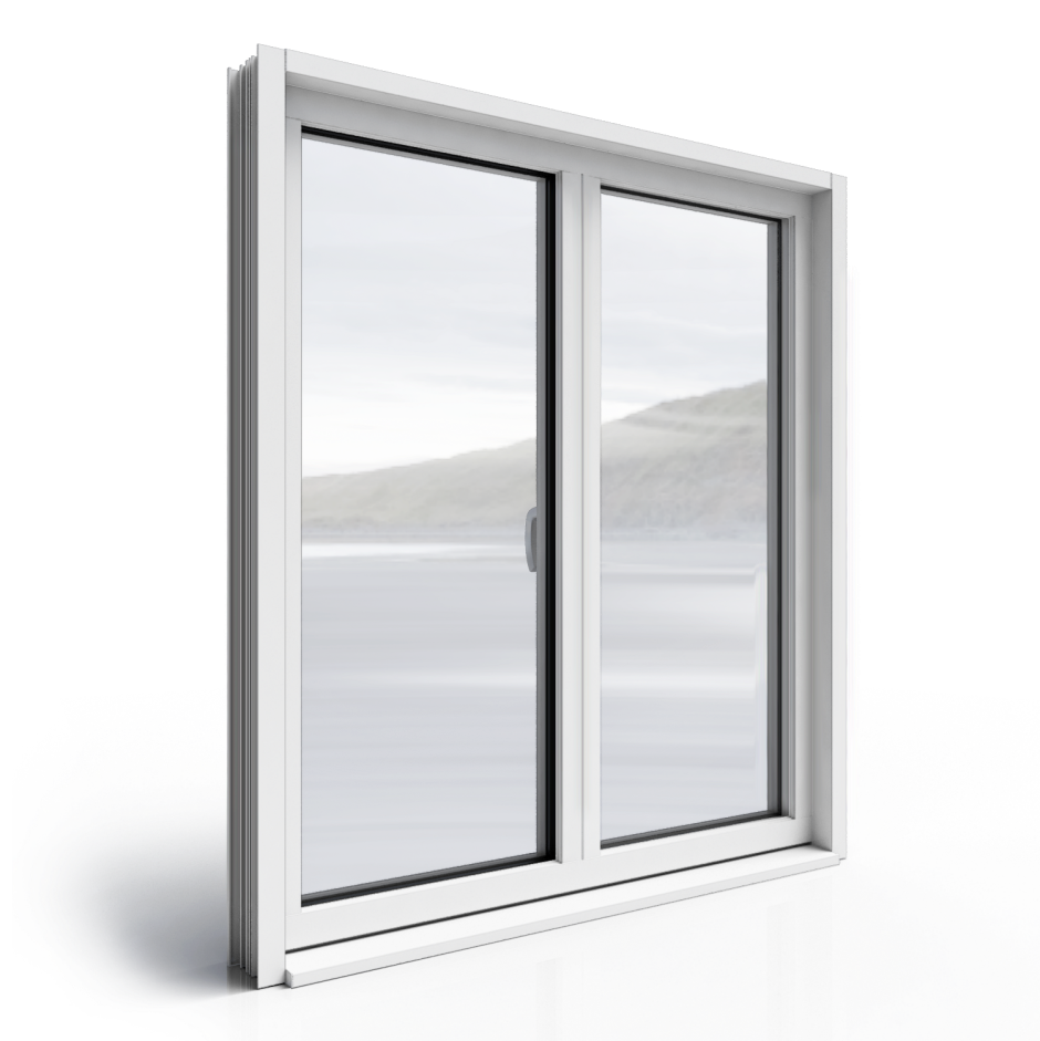 Окна Revit RFA три створки
