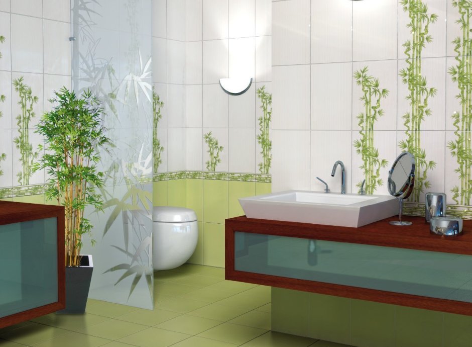 Плитка Cersanit Jungle зеленый 25х35