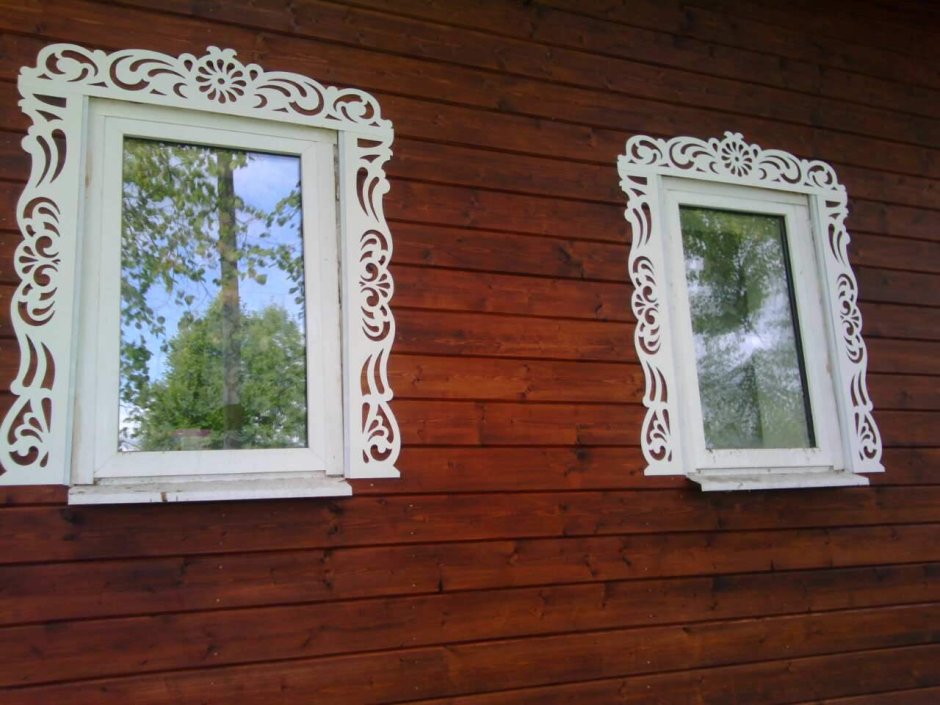 Пропильная резьба наличники