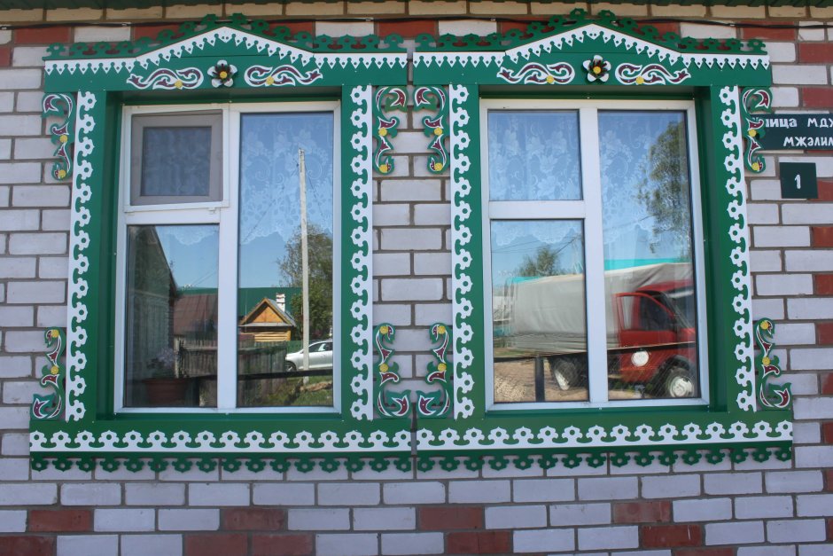 Металлические наличники на окна