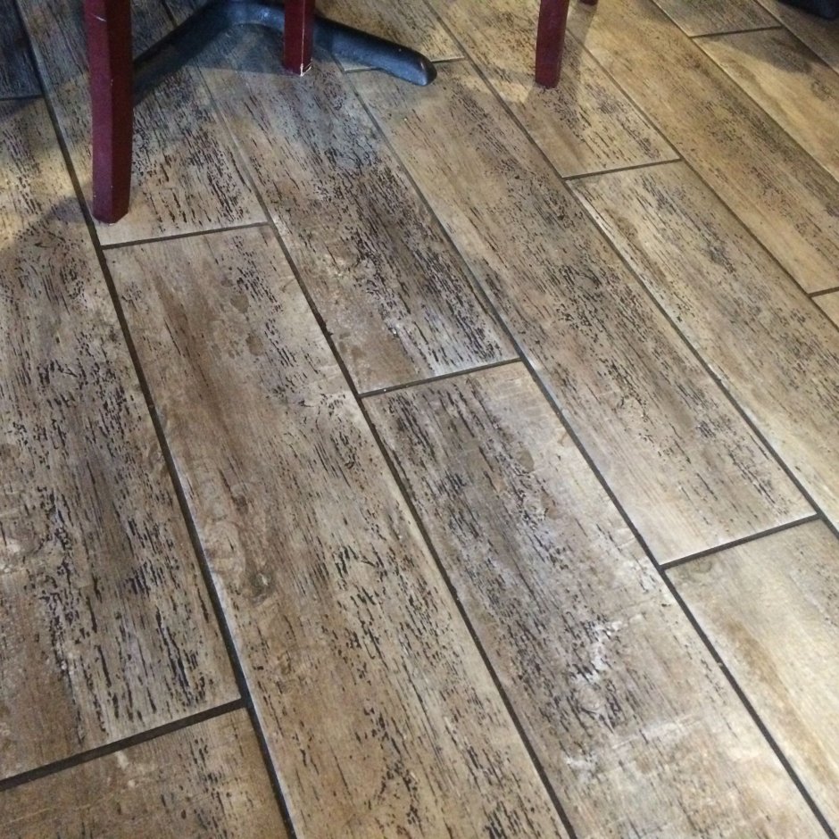 Керамическая плитка на деревянный пол