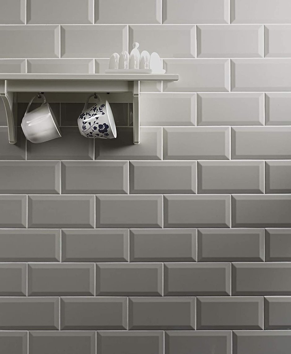 Плитка Metrotiles белая 10х20