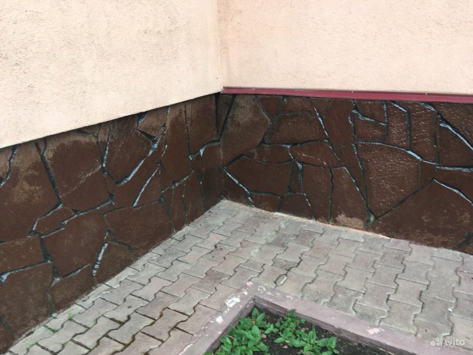 Укладка плитки на цоколь